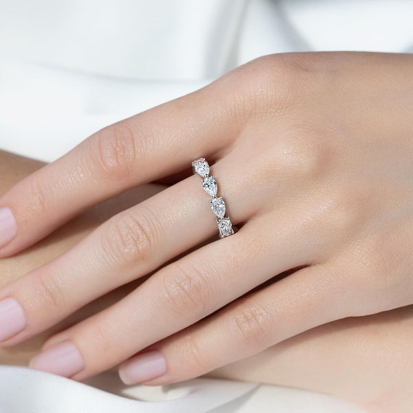 East-West Eternity Bands: Turning the Stones Sideways