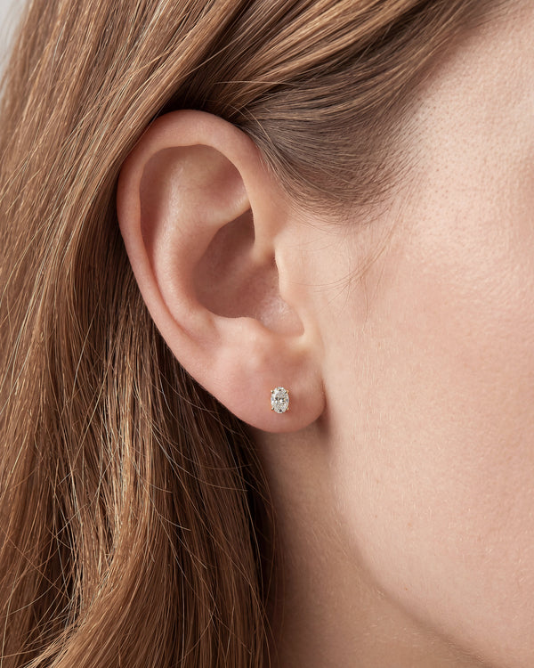Oval Stud Earrings: Why They Look Bigger, and the Ratio That Has to Match