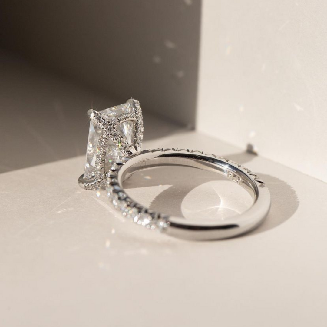 VVS Clarity Radiant Cut Ring