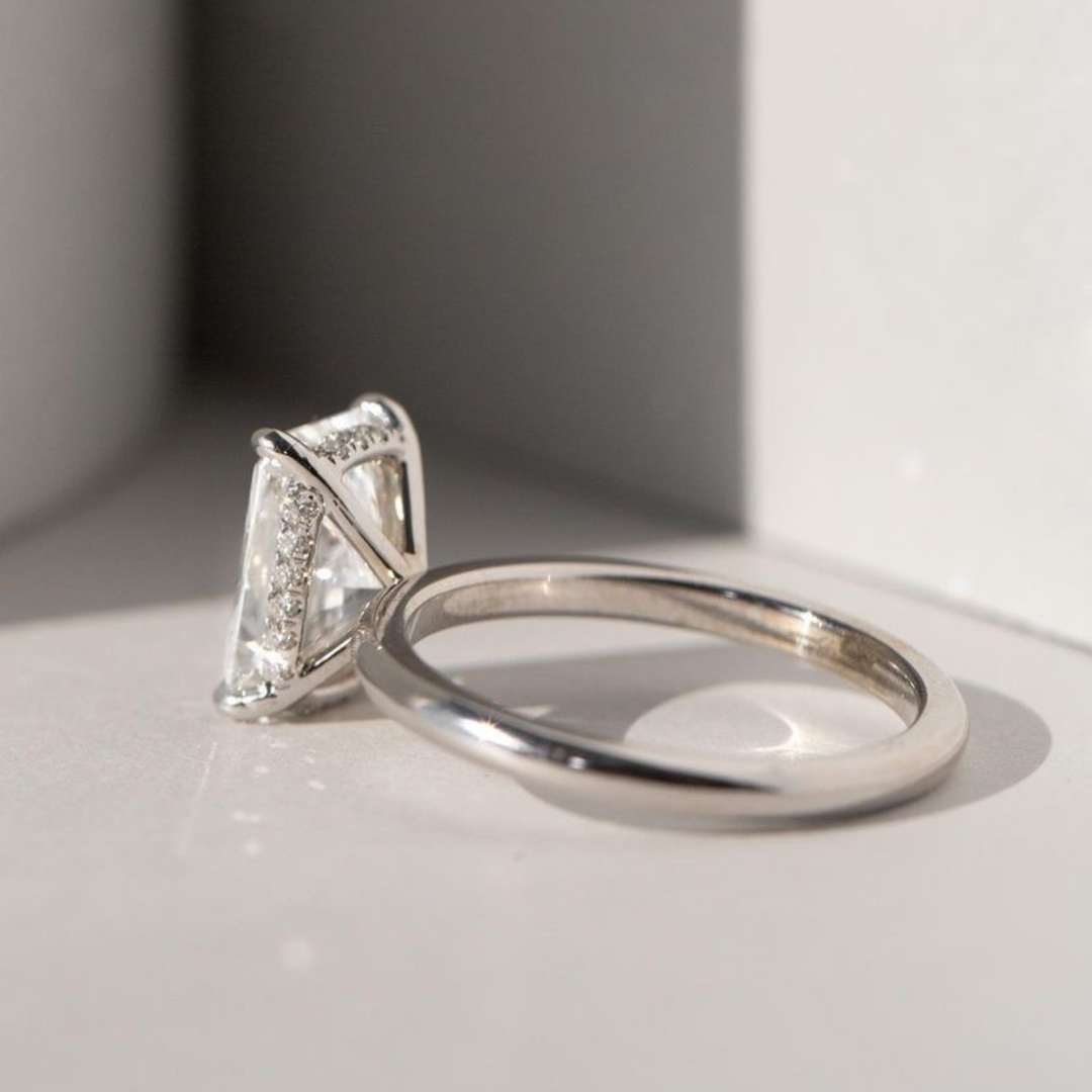 Elegant Radiant Cut Anniversary Gift