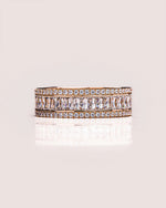 Load image into Gallery viewer, 1.50 CT radiant & Round Cut Lab Grown Diamond Wedding Band Gift For Her Mapple Gems