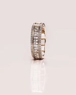 Load image into Gallery viewer, 1.50 CT radiant & Round Cut Lab Grown Diamond Wedding Band Gift For Her Mapple Gems
