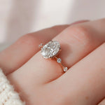 Load image into Gallery viewer, Conflict-Free Moissanite Bridal Ring