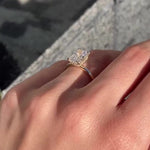 Load image into Gallery viewer, Elegant Radiant Moissanite Anniversary Gift