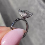 Load image into Gallery viewer, Handmade Emerald Shape Anniversary Ring
