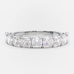 Load image into Gallery viewer, 3.50 CT Asscher Cut Lab Grown Diamond Wedding Band Gift For Her Mapple Gems