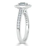 Load image into Gallery viewer, 2 CT Asscher Cut Moissanite Engagement Ring Mapple Gems