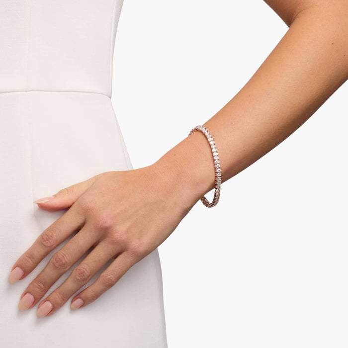 10.00ct Oval Cut Moissanite Tennis Bracelet