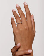 Load image into Gallery viewer, Baguette & Round Cut Moissanite Eternity Diamond Wedding Band Mapple Gems