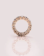 Load image into Gallery viewer, 1.00 TCW Cushion Cut Lab Grown Diamond Wedding Band Gift For Her Mapple Gems