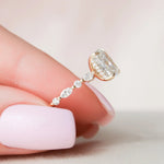 Load image into Gallery viewer, Handmade Pave Setting Promise Ring