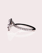 Load image into Gallery viewer, Vintage Cushion Cut Moissanite Halo Engagement Ring Anniversary Ring Mapple Gems