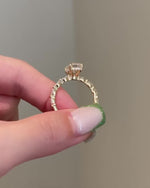 Load image into Gallery viewer, Colorless Moissanite Wedding Ring