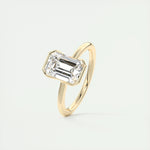 Load image into Gallery viewer, Modern Moissanite Anniversary Ring