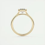 Load image into Gallery viewer, Handmade Emerald Cut Bridal Ring