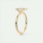 Load image into Gallery viewer, Colorless Moissanite Wedding Ring