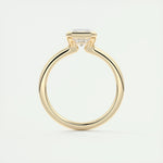 Load image into Gallery viewer, Emerald Cut Moissanite Promise Ring