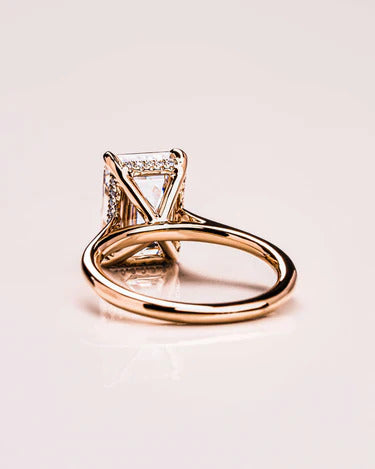 Classic Solitaire Moissanite Bridal Ring