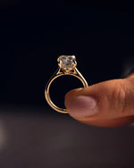 Load image into Gallery viewer, Custom Emerald Cut Engagement Ring