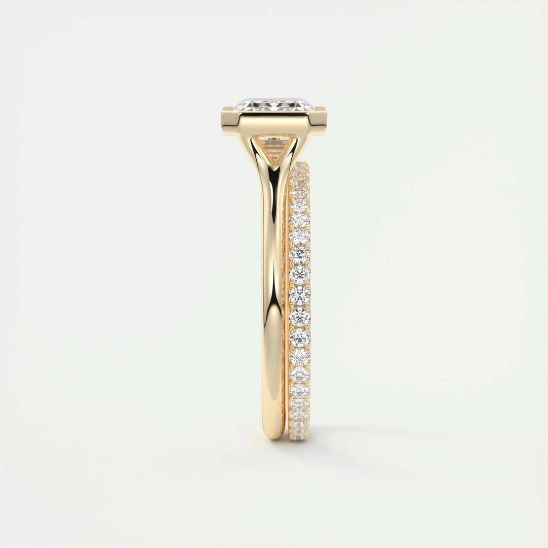 Elegant Moissanite Wedding Ring