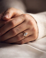 Load image into Gallery viewer, 2.00 CT Marquise Cut Solitaire Moissanite Engagement Ring Mapple Gems