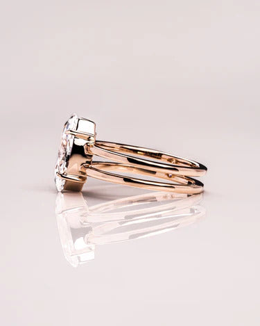 2.00 CT Marquise Cut Solitaire Moissanite Engagement Ring Mapple Gems