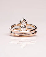 Load image into Gallery viewer, 2.00 CT Marquise Cut Solitaire Moissanite Engagement Ring Mapple Gems