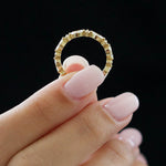 Load image into Gallery viewer, 0.30 CT Marquise Cut Round Cut Lab Grown Diamond Band For Her Mapple Gems