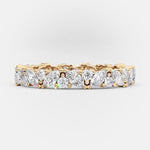 Load image into Gallery viewer, 0.50 CT Marquise & Round Cut Lab Grown Diamond Wedding Band For her Mapple Gems