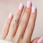 Load image into Gallery viewer, Colorless Moissanite Promise Ring