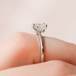 Load image into Gallery viewer, Moissanite 1.50 CT Radiant Cut Diamond Art Deco Handmade Anniversary Ring Mapple Gems