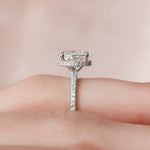 Load image into Gallery viewer, Conflict-Free Oval Moissanite Ring