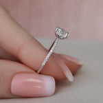 Load image into Gallery viewer, Oval Moissanite Diamond Alternative Set