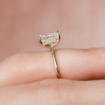 Load image into Gallery viewer, Moissanite 2.50 CT Radiant Cut Diamond Art Deco Anniversary Ring Mapple Gems