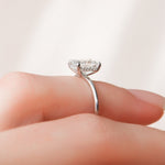 Load image into Gallery viewer, Moissanite 2.50 CT Radiant Cut Diamond Art Deco Anniversary Ring Mapple Gems