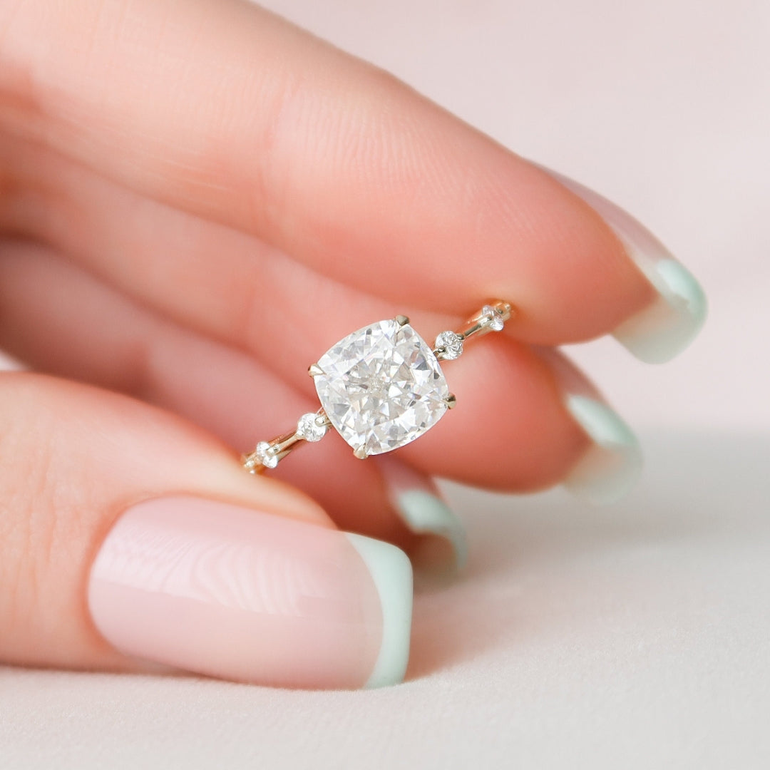 Luxury Promise Ring Gift for Her