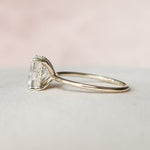 Load image into Gallery viewer, VVS Clarity Cushion Cut Moissanite Ring