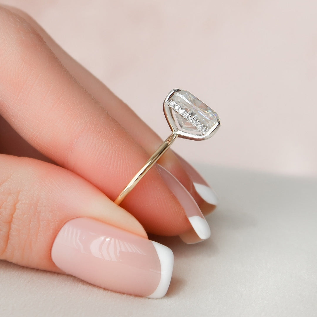Minimalist Engagement Ring for Her
