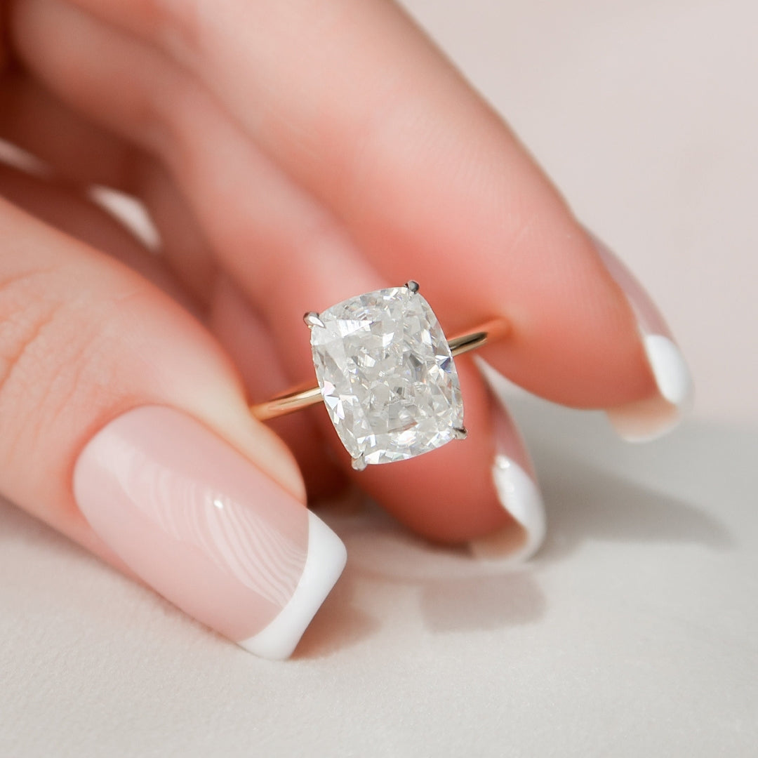 Custom Moissanite Gift Ring