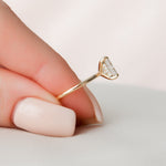 Load image into Gallery viewer, Moissanite 2 CT Radiant Cut Diamond Art Deco Victorian Enagagement Ring Mapple Gems