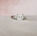 Load image into Gallery viewer, Moissanite 3 CT Princess Cut Diamond Wedding Ring Mapple Gems