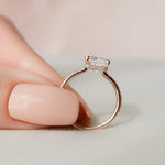Load image into Gallery viewer, Moissanite 3.45 CT Radiant Cut Diamond Art Deco Anniversasry Ring Mapple Gems
