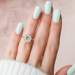 Load image into Gallery viewer, Timeless Cushion Cut Anniversary Ring
