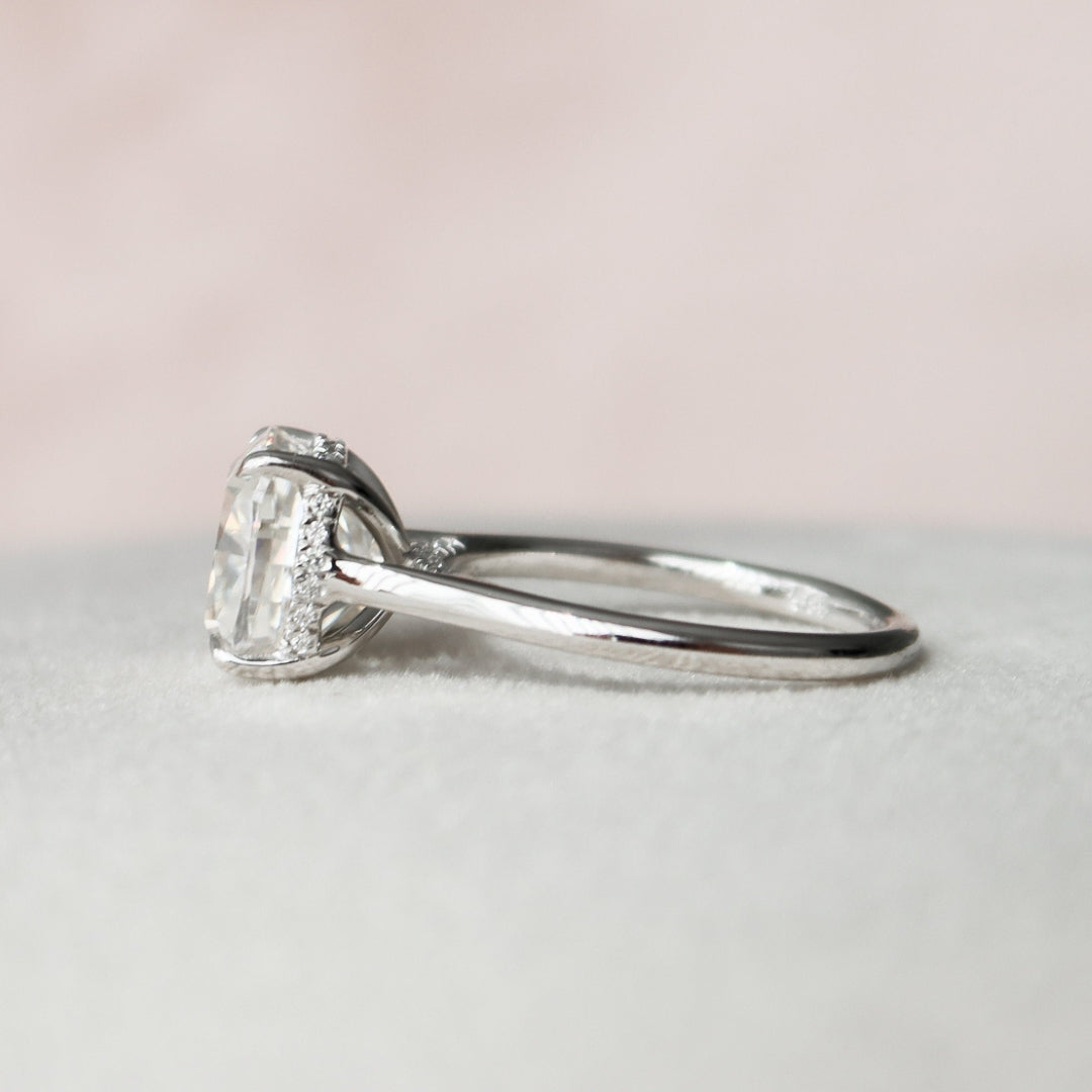 Luxury Moissanite Promise Ring