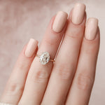 Load image into Gallery viewer, Handmade Moissanite Wedding Ring