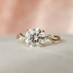 Load image into Gallery viewer, Round Cut Moissanite Eternity Wedding Band