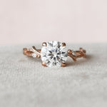 Load image into Gallery viewer, Conflict-Free Moissanite Eternity Ring in Gold