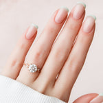 Load image into Gallery viewer, Luxury Minimalist Moissanite Wedding Band for Women