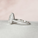 Load image into Gallery viewer, Sparkling Pear Diamond Bridge Engagement Ring