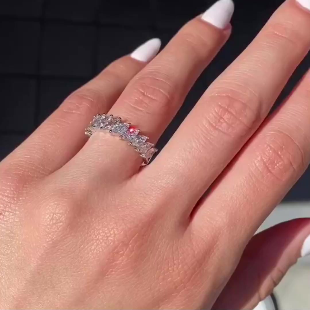 VVS Clarity Marquise Eternity Ring